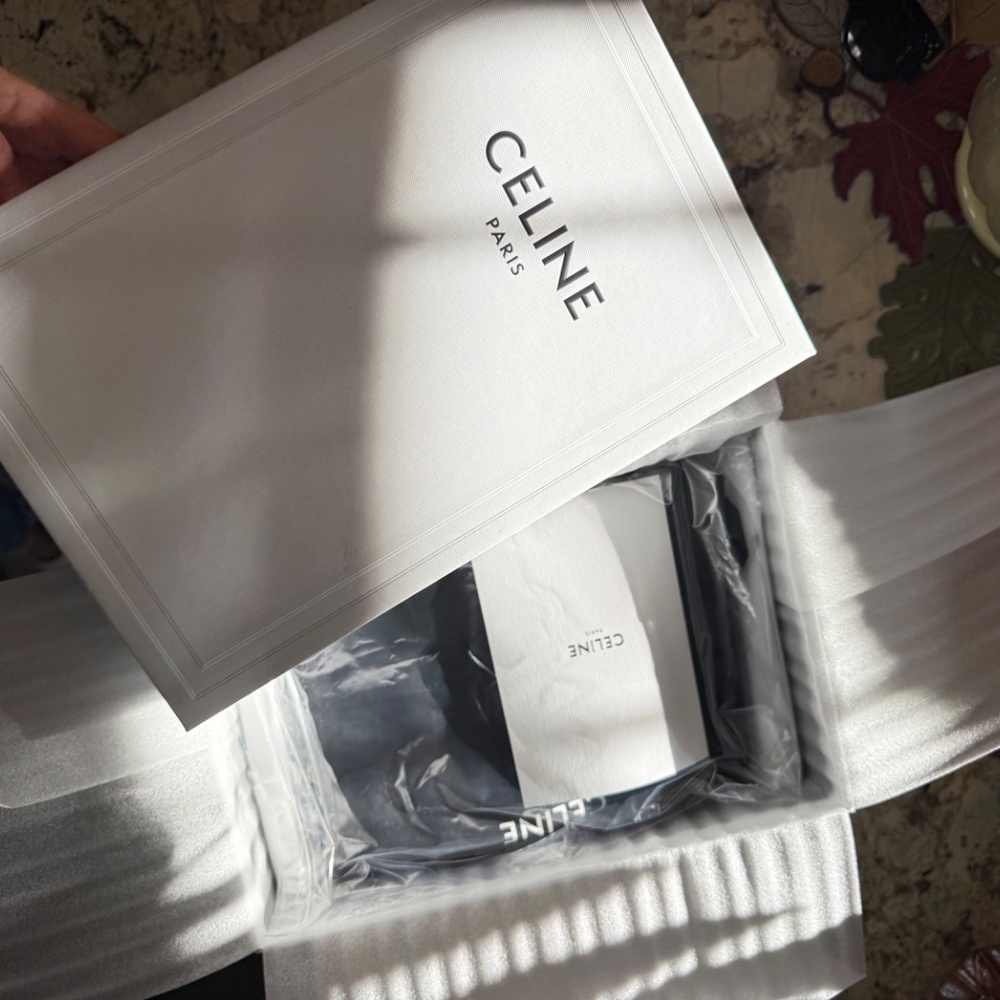 Celine Slighbacks with Triomphe, Size 38 - Picture 3 of 11